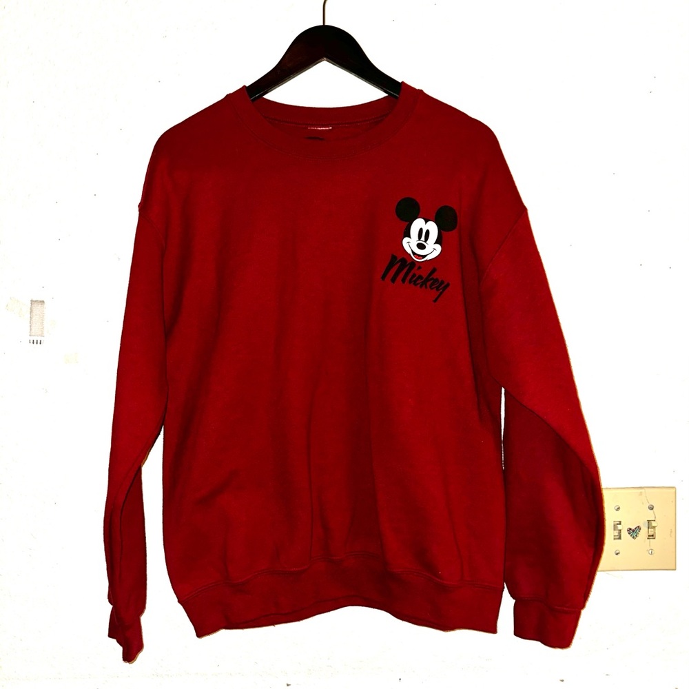 Disney Red Mickey Mouse Sweater